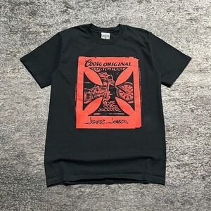 Vintage West Coast Choppers Coors T Shirt Mens Small Pay Up Sucker! Jesse James